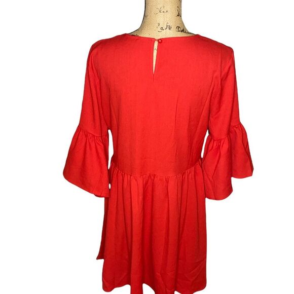 SHEIN Women's Embroidered Mini BOHO Pullover Dress - Picture 2 of 8